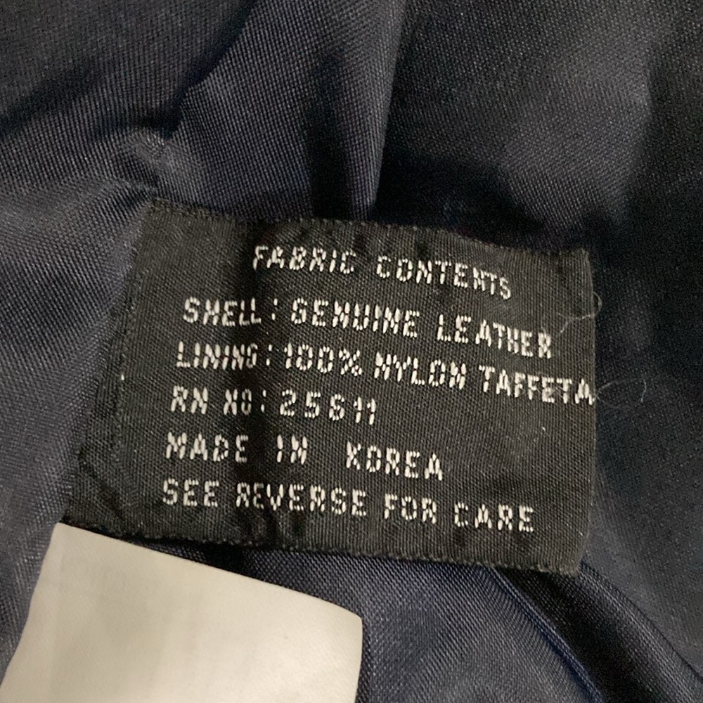Navy Blue Suede Leather - Picture 17 of 17